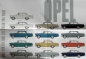 Preview: Opel Rekord Caravan Modellprogramm 1961 Polster + Farben Automobilprospekt (8242)